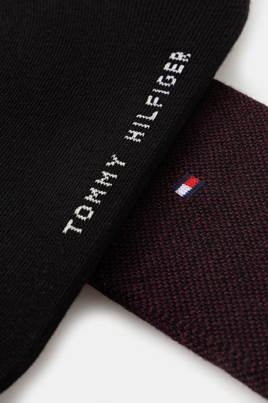 Чорапи Tommy Hilfiger (2 чифта) 701226104 бордо AW25