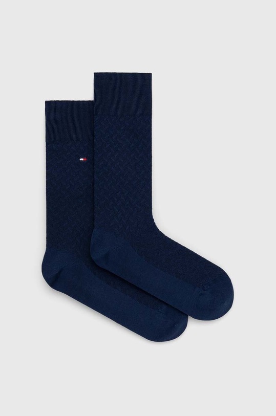 Ponožky Tommy Hilfiger dlhé ponožky tmavomodrá 701227289