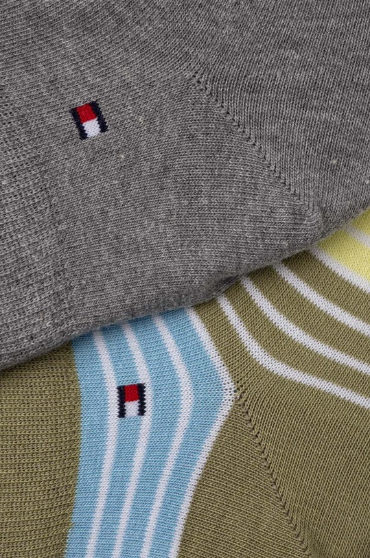 Ponožky Tommy Hilfiger 2-pak 701227291 zelená SS24