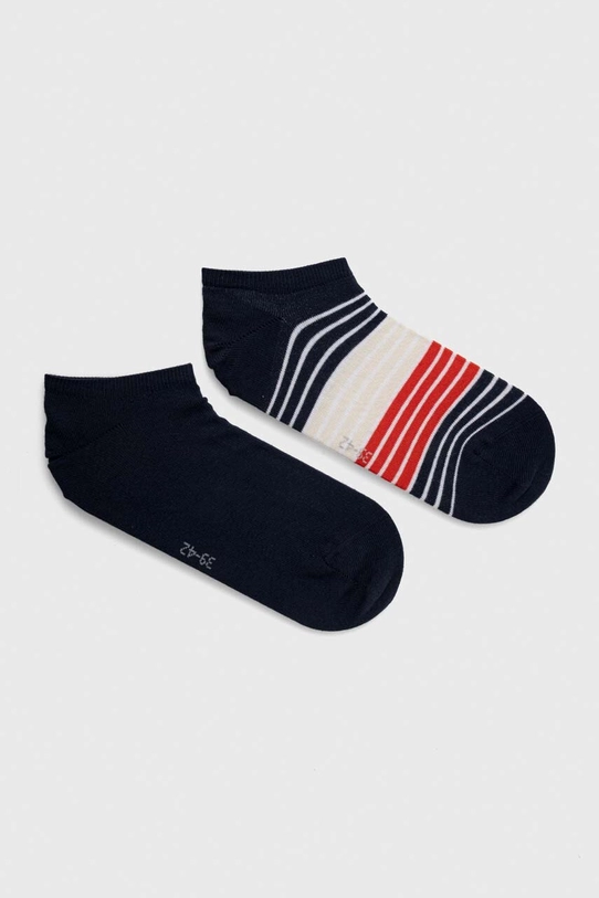 Κάλτσες Tommy Hilfiger 2-pack με μοτίβο σκούρο μπλε 701227292