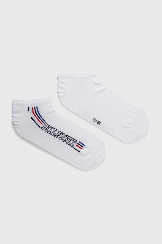 Ponožky Tommy Hilfiger 2-pak krátke ponožky biela 701227293