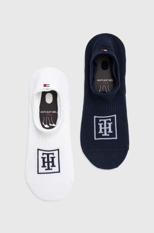 Tommy Hilfiger zokni 2 db rövid zokni sötétkék 701227296