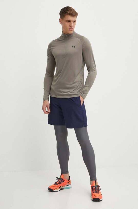 Tréninkové legíny Under Armour Iso-Chill 1365226 šedá SS24