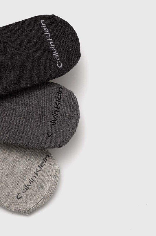 Calvin Klein skarpetki 3-pack 701226675 szary SS24
