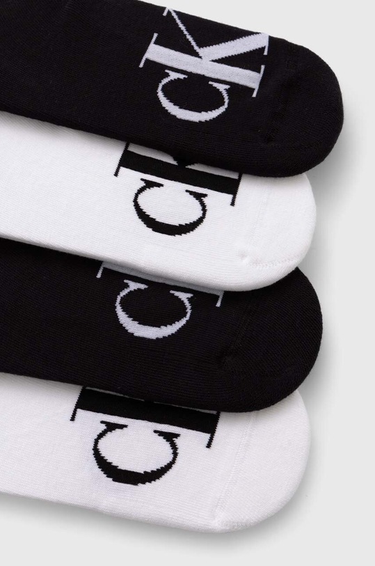 Ponožky Calvin Klein Jeans 4-pak 701229673 čierna SS24