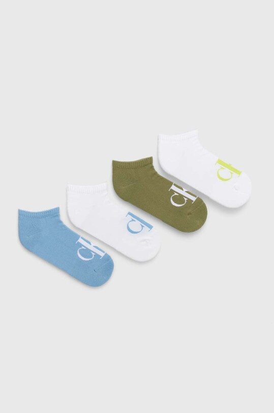 Calvin Klein Jeans skarpetki 4-pack wzorzyste multicolor 701229673