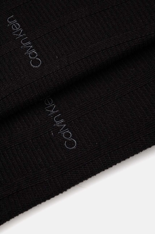 Ponožky Calvin Klein 2-pak 701229436 čierna AW24