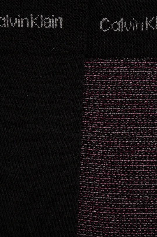 Ponožky Calvin Klein 2-pak 701230620 čierna AW24