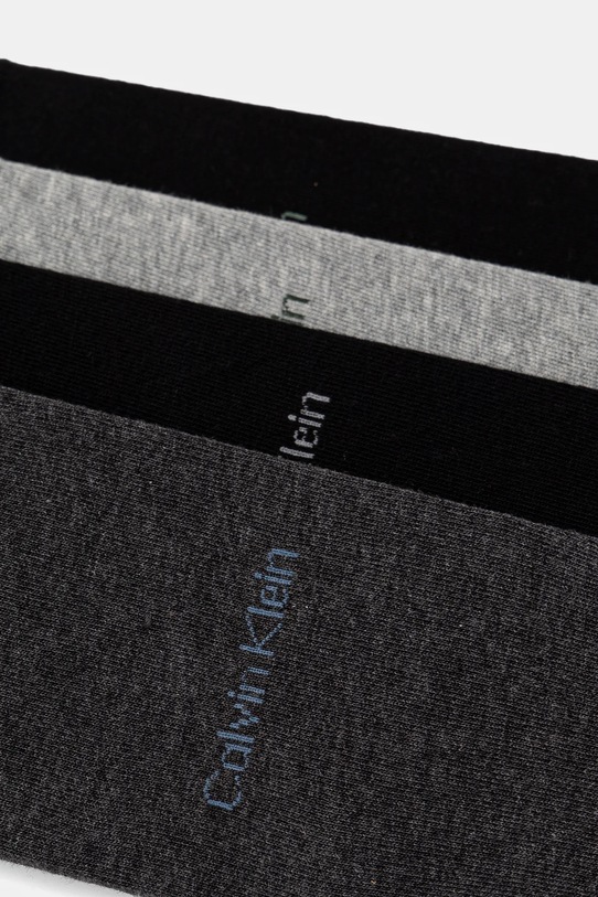 Ponožky Calvin Klein 4-pak 701229429 sivá AW24