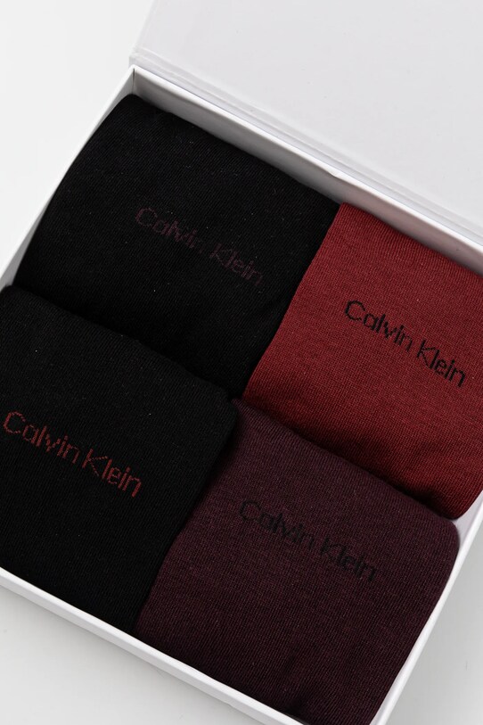 Ponožky Calvin Klein 4-pak 701229429 viacfarebná AW24