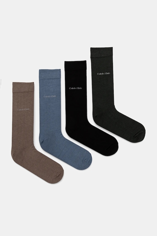 Calvin Klein skarpetki 4-pack skarpetki długie multicolor 701229429