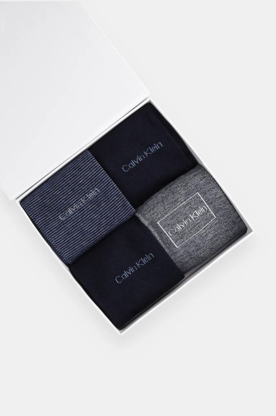 Oblečenie Ponožky Calvin Klein 4-pak 701229430 modrá
