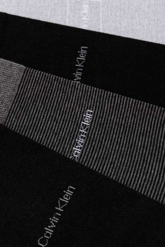Oblečenie Ponožky Calvin Klein 4-pak 701229430 čierna