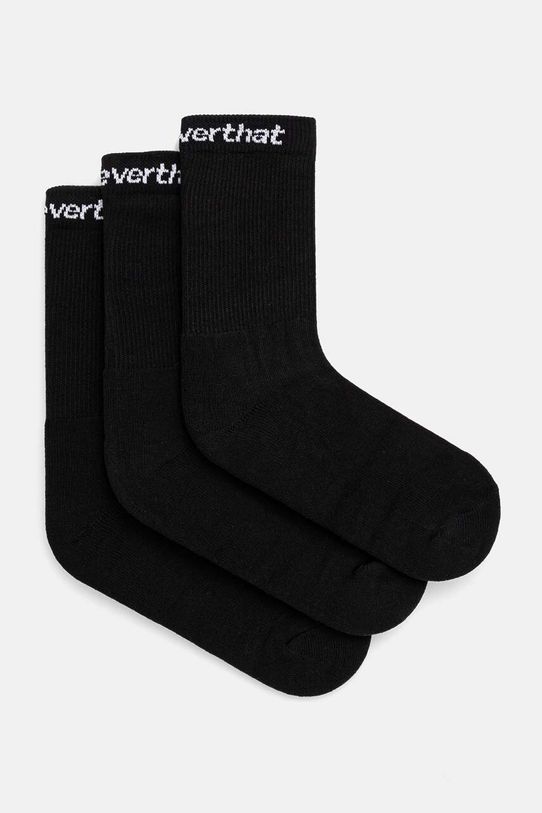 Носки thisisneverthat SP-Logo Socks 3-Pack длинные носки чёрный TN241WUNSO01