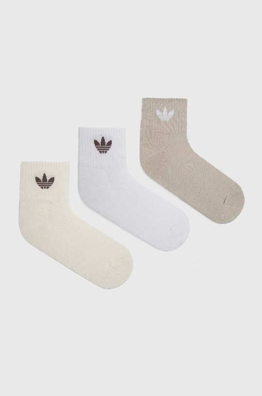 adidas Originals skarpetki 3-pack skarpetki długie beżowy IU2699