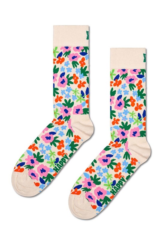 Happy Socks skarpetki Flower Sock skarpetki długie multicolor P000835