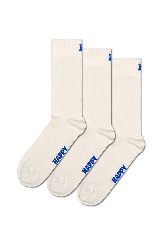 Happy Socks skarpetki Solid 3-pack skarpetki długie biały P001011