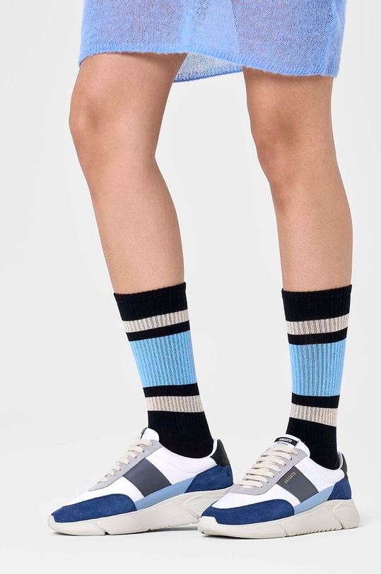 Happy Socks skarpetki Simple Stripe Sneaker Sock P000705 multicolor SS24