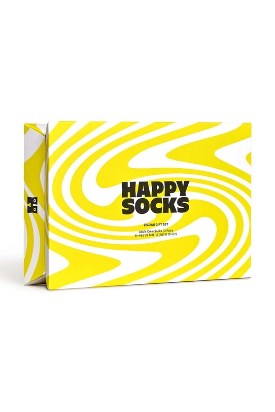 Happy Socks skarpetki Gift Box Zig Zag 2-pack multicolor P000678