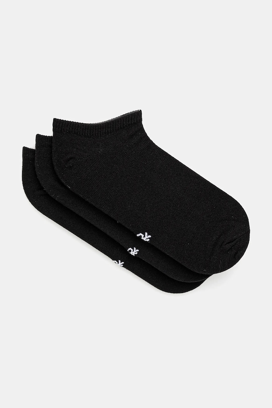 United Colors of Benetton sosete 3-pack sosete scurte negru 6GRD2701L