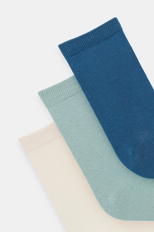 United Colors of Benetton șosete 3-pack 6GRD2701M bej AW25