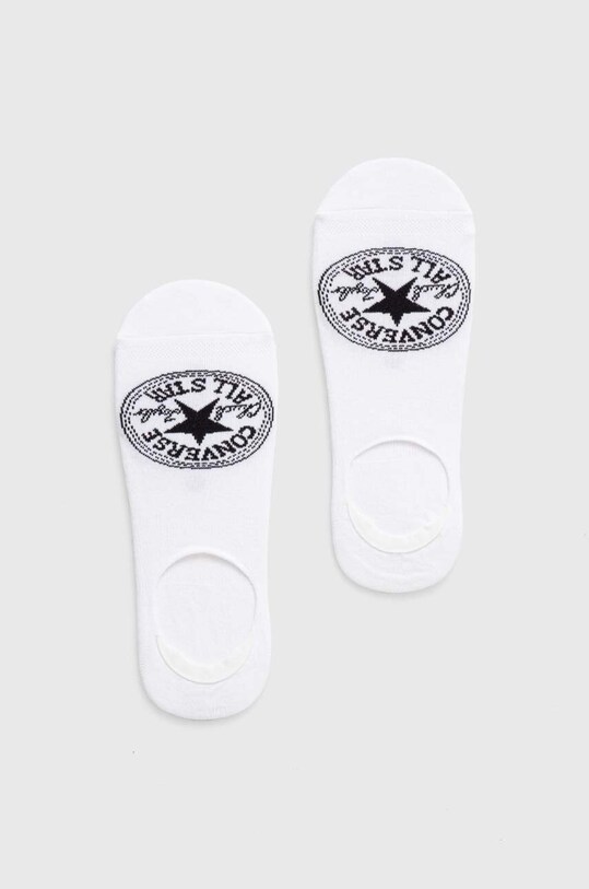 Converse sosete 2-pack sosete scurte alb E1138W.2020