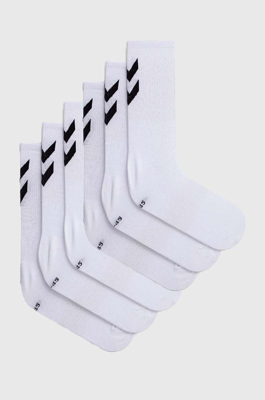 Hummel skarpetki 6-pack skarpetki długie biały 213254