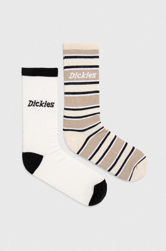 Ponožky Dickies GLADE SPRING SOCKS 2-pak dlhé ponožky béžová DK0A4YPT