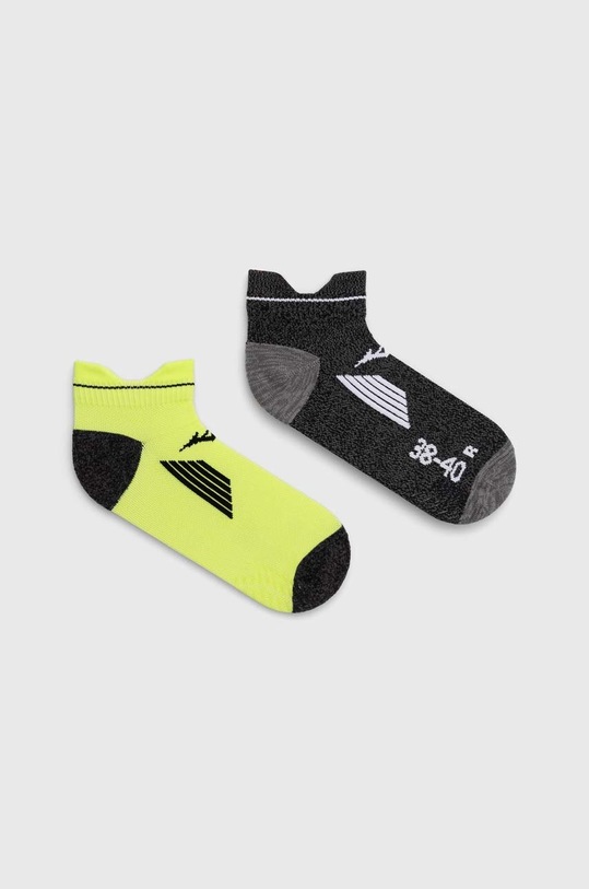 Mizuno sosete Active Training Mid 2-pack verde J2GX1055