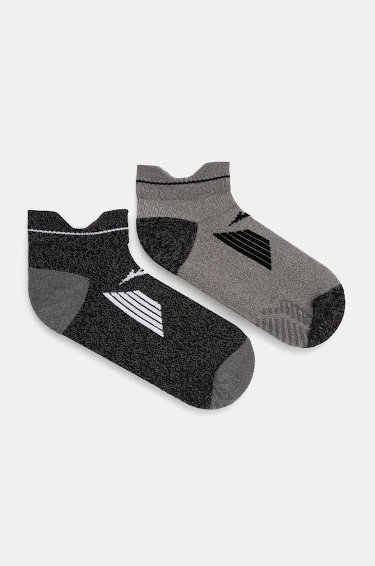 Čarape Mizuno Active Training Mid 2-pack siva J2GX1055