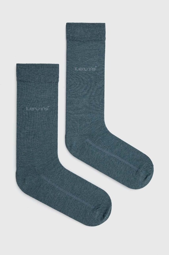 Levi's skarpetki 2-pack skarpetki długie niebieski 37157.1058
