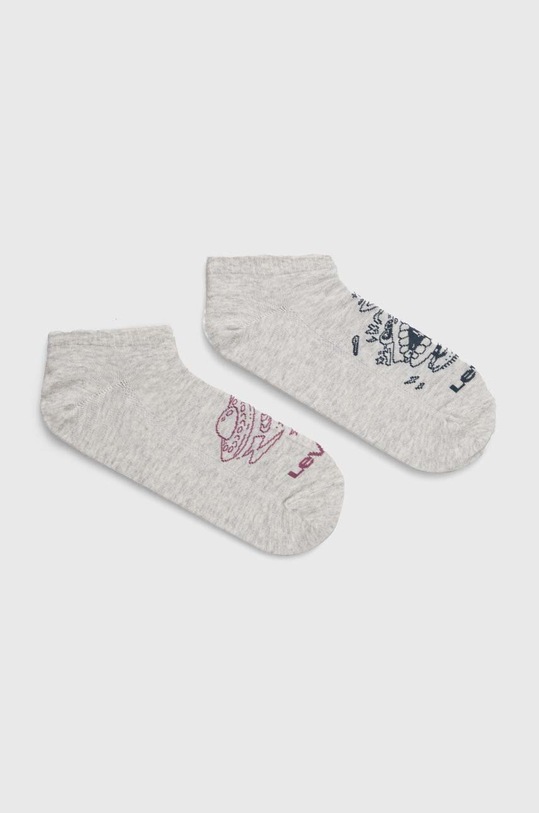 Levi's skarpetki 2-pack skarpetki krótkie szary 37157.1088