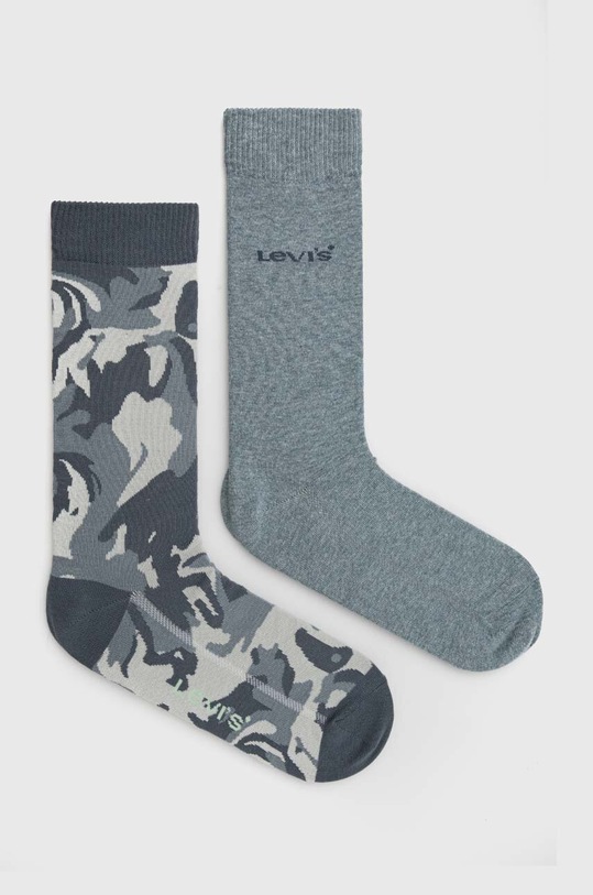 Levi's skarpetki 2-pack skarpetki długie niebieski 37157.1089