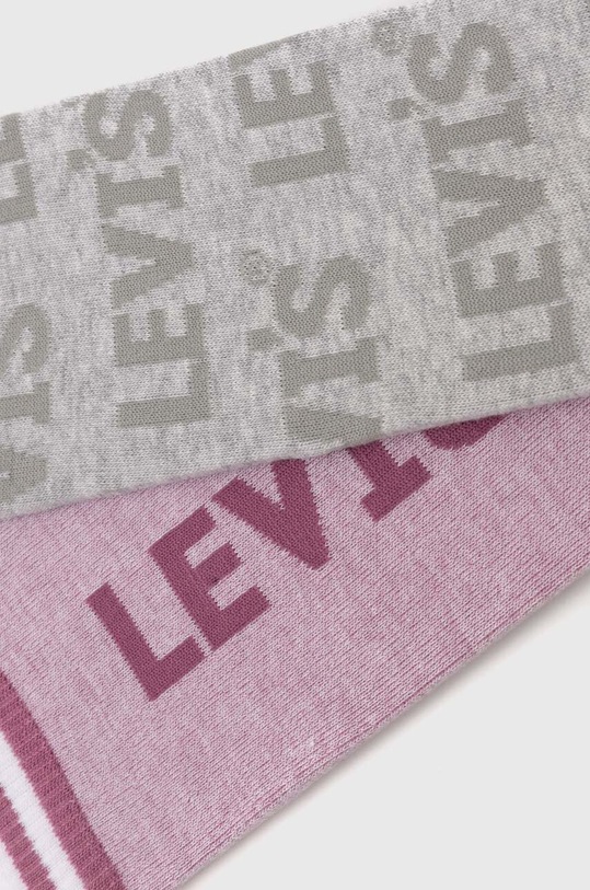 Levi's skarpetki 2-pack 37157.1090 różowy SS24
