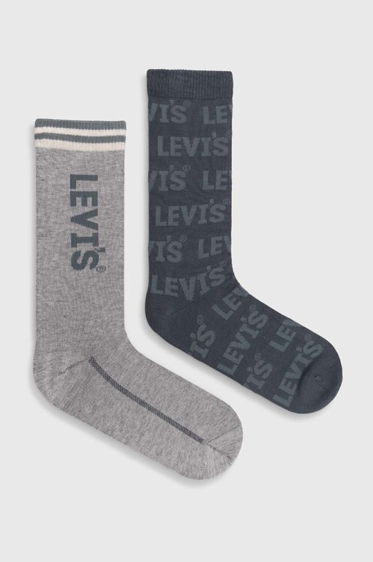 Levi's skarpetki 2-pack skarpetki długie szary 37157.1091