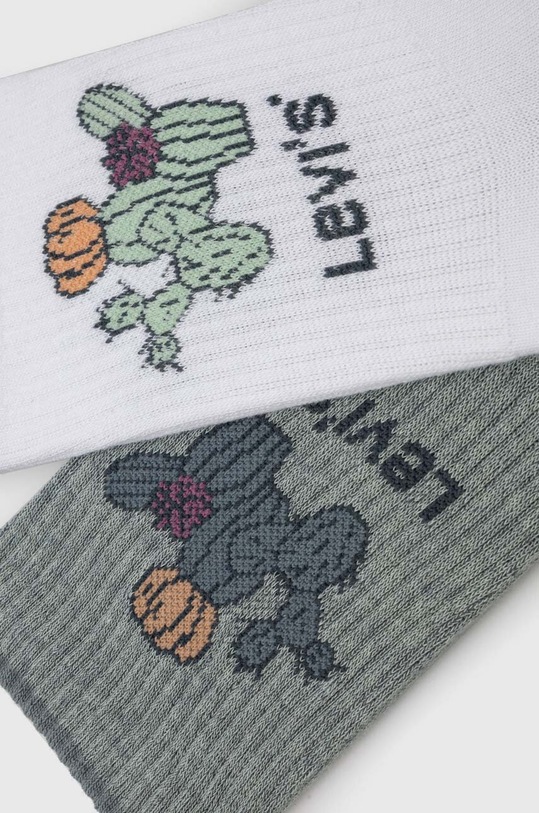 Levi's skarpetki 2-pack 37157.1092 biały SS24
