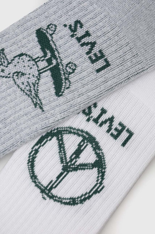 Levi's skarpetki 2-pack 37157.1066 biały SS24