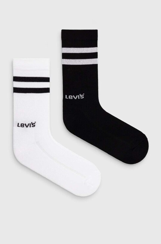 Носки Levi's 2 шт длинные носки чёрный 37157.1063