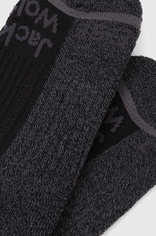 Носки Jack Wolfskin Trek Func 1911421 чёрный SS24