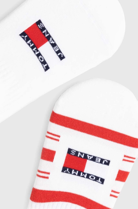 Tommy Jeans skarpetki 2-pack 701227803 biały SS24