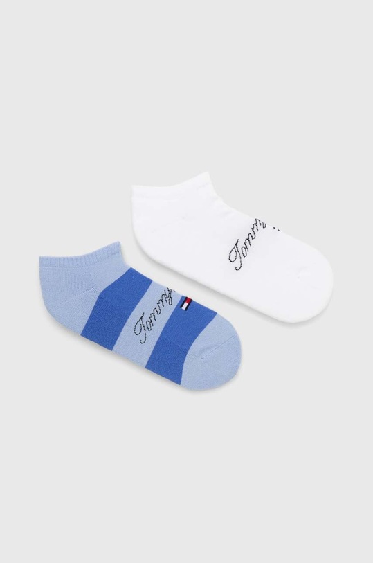 Tommy Jeans skarpetki 2-pack skarpetki długie niebieski 701227800