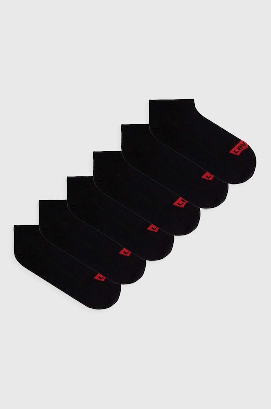 Levi's skarpetki 6-pack skarpetki krótkie czarny 37157.1054