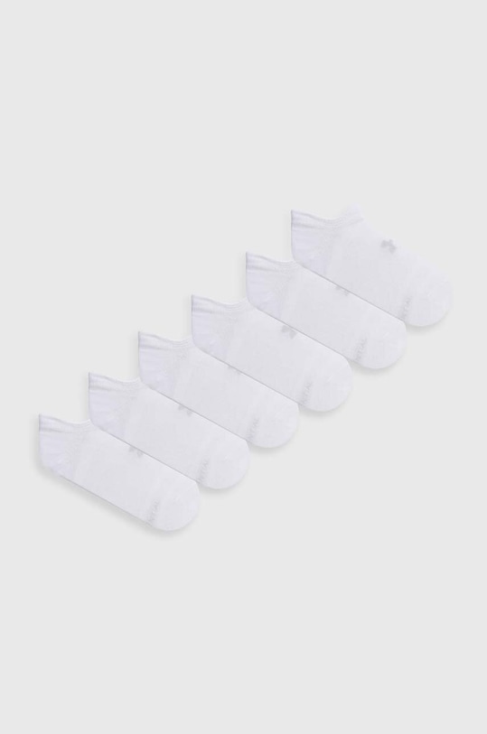 Under Armour sosete Essential No Show 6-pack alb 1382611