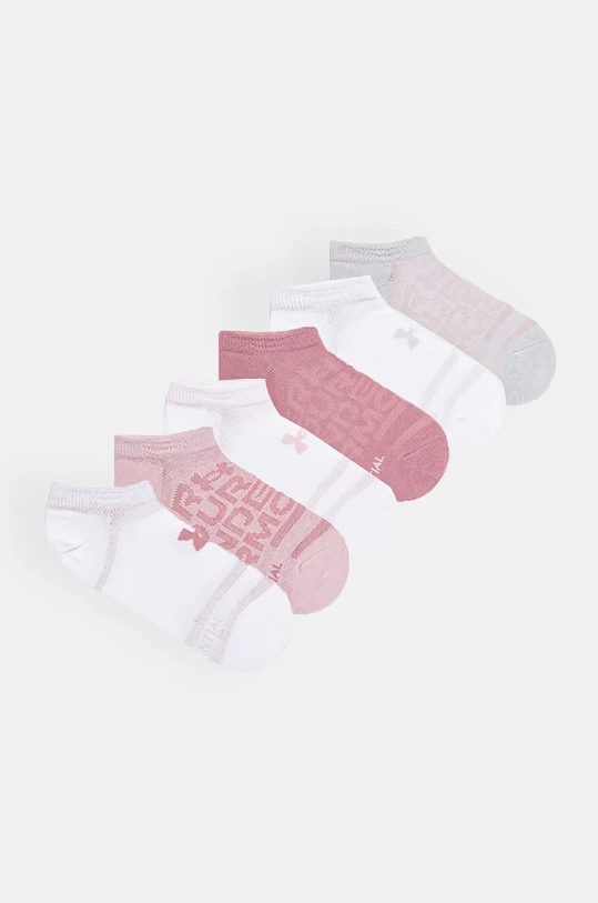 Under Armour sosete Essential No Show 6-pack roz 1382611
