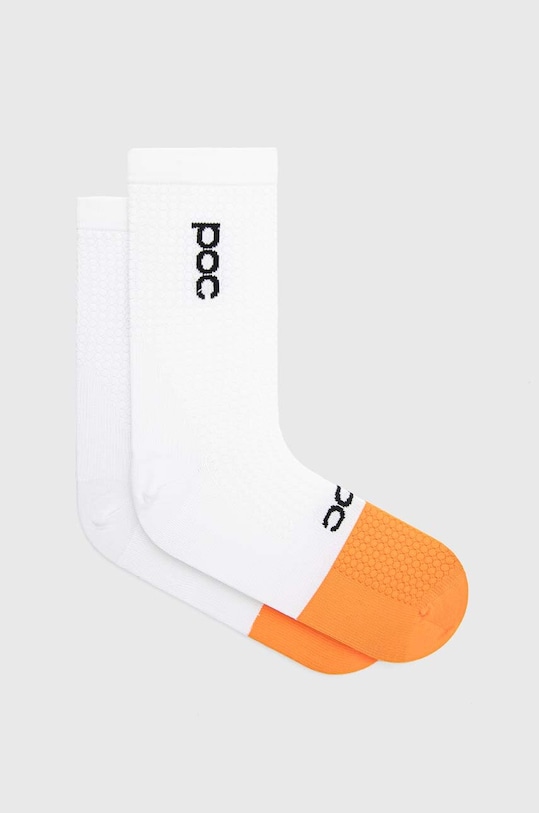 POC skarpetki Flair Sock Mid biały 65147