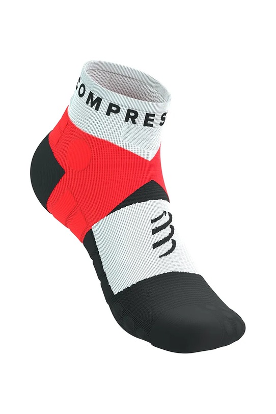 Ponožky Compressport Ultra Trail Low Socks SLCU4429 červená AW25