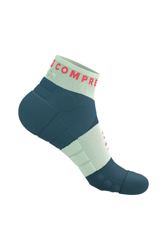 Одежда Носки Compressport Ultra Trail Low Socks SLCU4429 бирюзовый