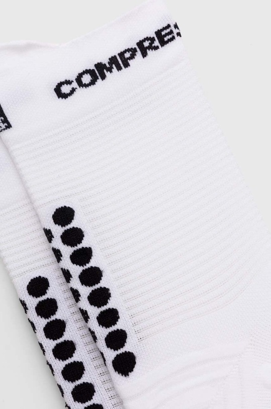 Compressport skarpetki Pro Racing Socks v4.0 Run High XU00046B biały SS25
