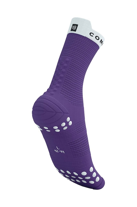 Oblečení Ponožky Compressport Pro Racing Socks v4.0 Run High XU00046B fialová