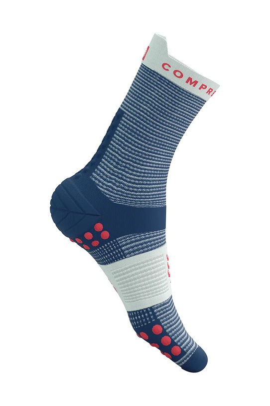 Одежда Носки Compressport Pro Racing Socks v4.0 Run High XU00046B голубой